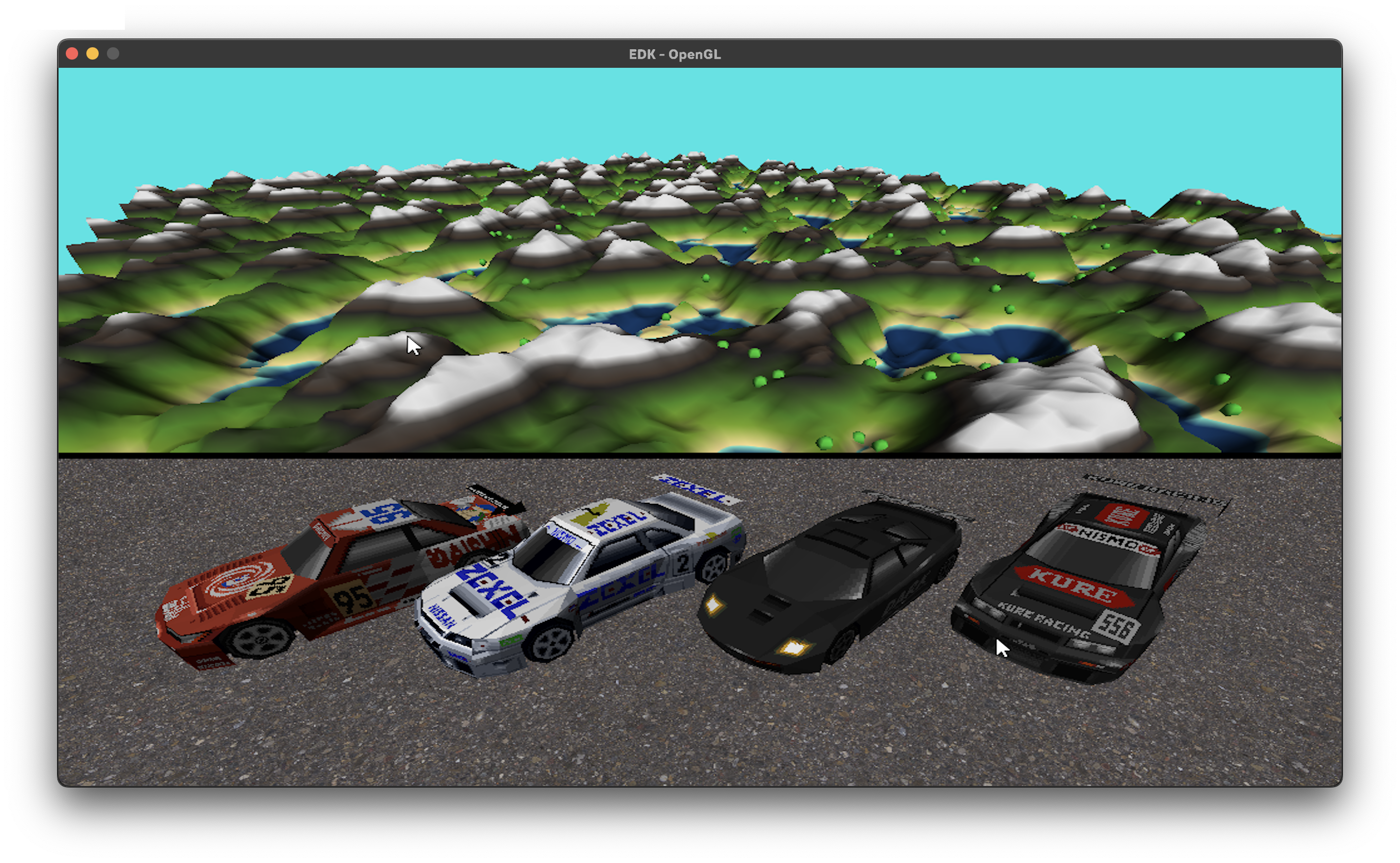 Custom OpenGL Engine Demo